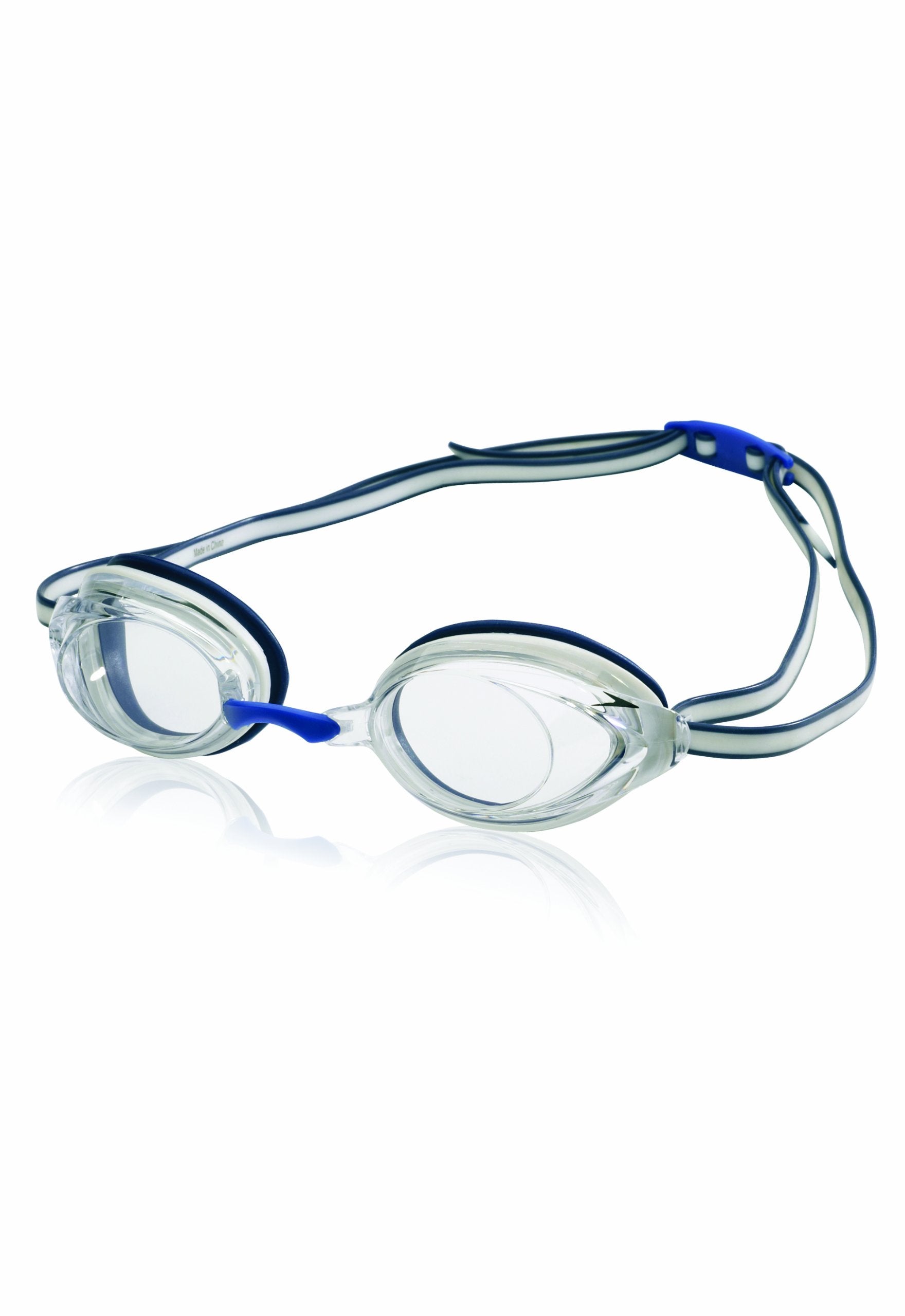 Anteojos de Natación Speedo Vanquisher 2.0 Blanco Azul Marino Talla Única Adulto