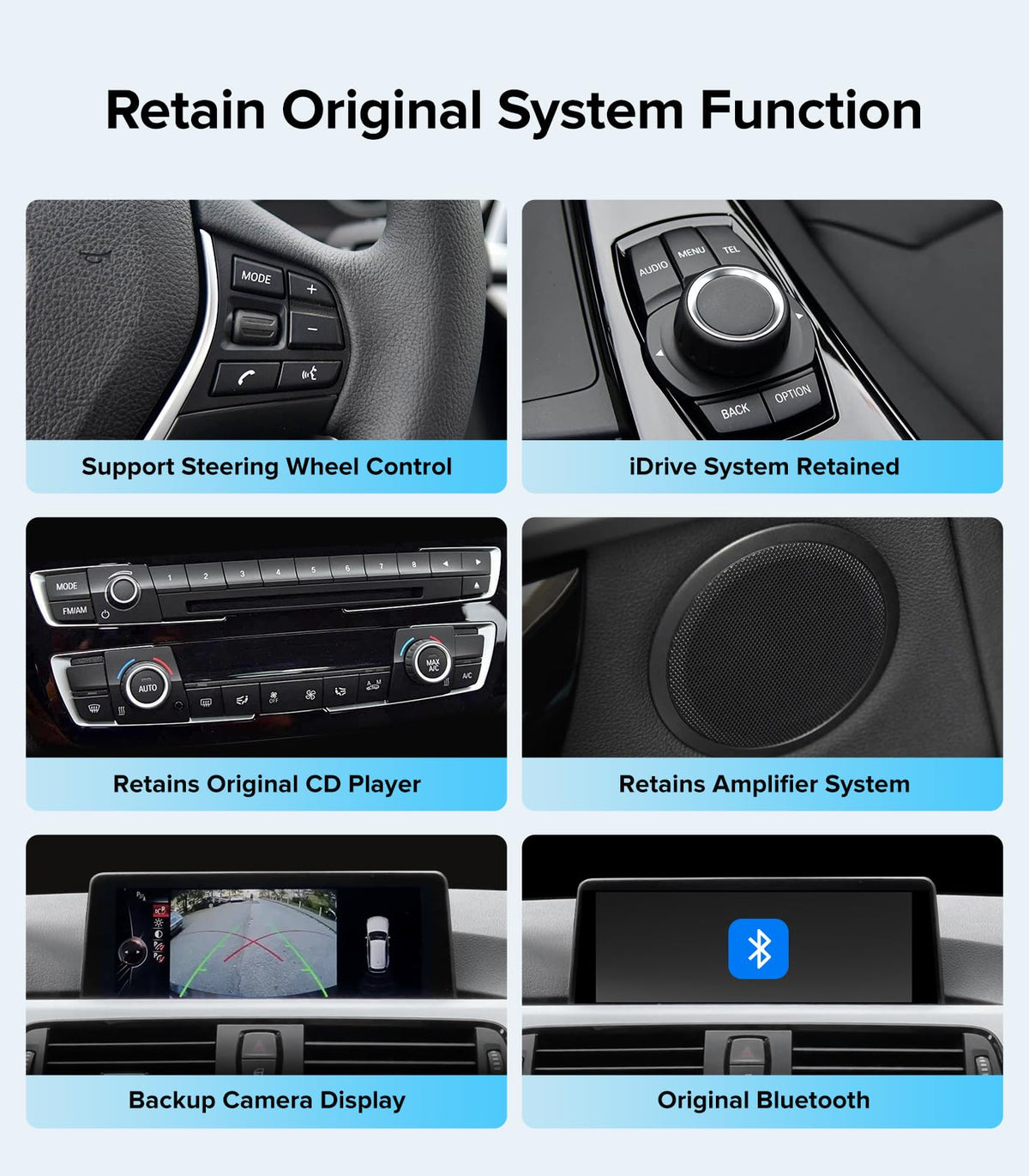 Radio CarPlay Linux BMW Serie 3 y 4 26 cm NBT