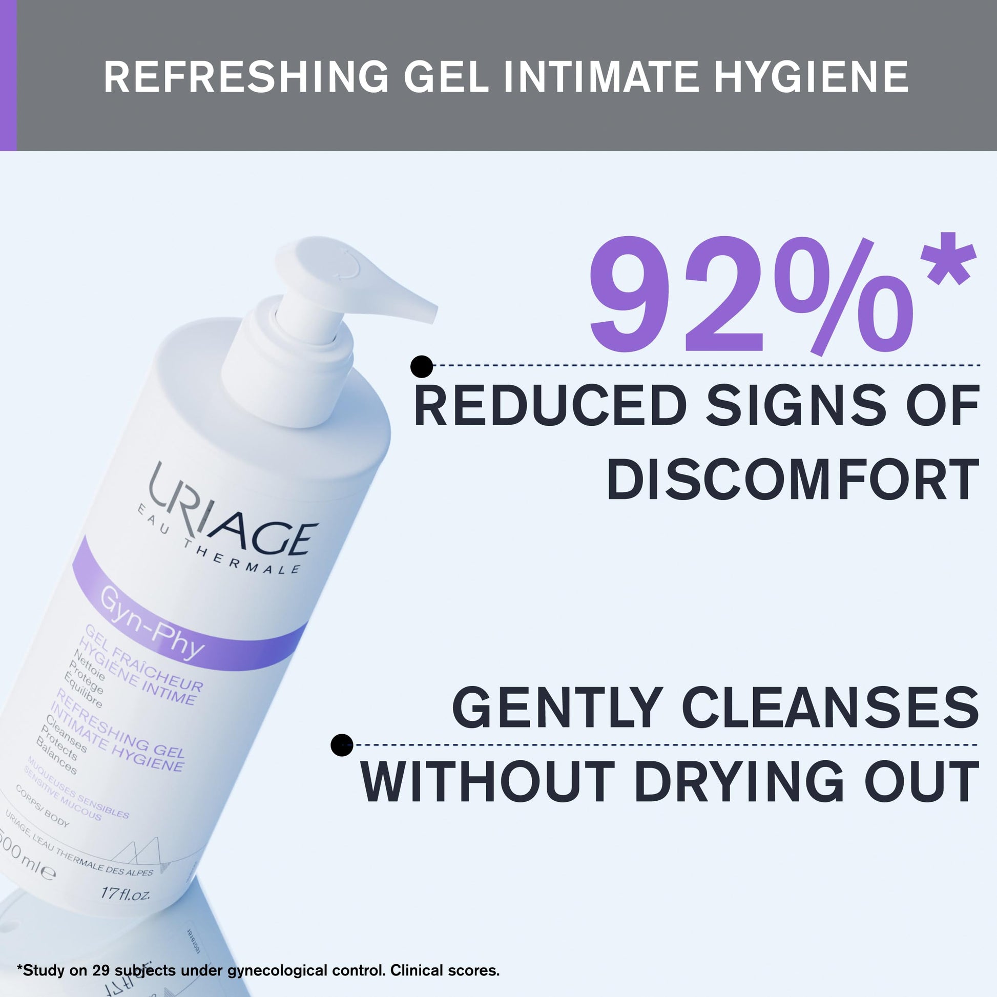 Gel Íntimo Refrescante Uriage 17 Onzas Líquidas