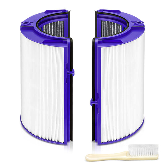 Filtro de repuesto 2 en 1 para Dyson PH01 HP07 HP10 TP07 TP10 TP09 HP09 HP06 TP06 Purificador de aire 360 Combi Glass HEPA + ventilador de carbono puro fresco y humidificador.
