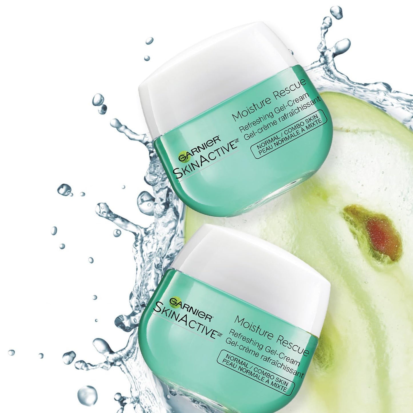 Garnier SkinActive Moisture Rescue Face Moisturizer, Normal/Combo, 1.7 Ounce (Pack of 2)