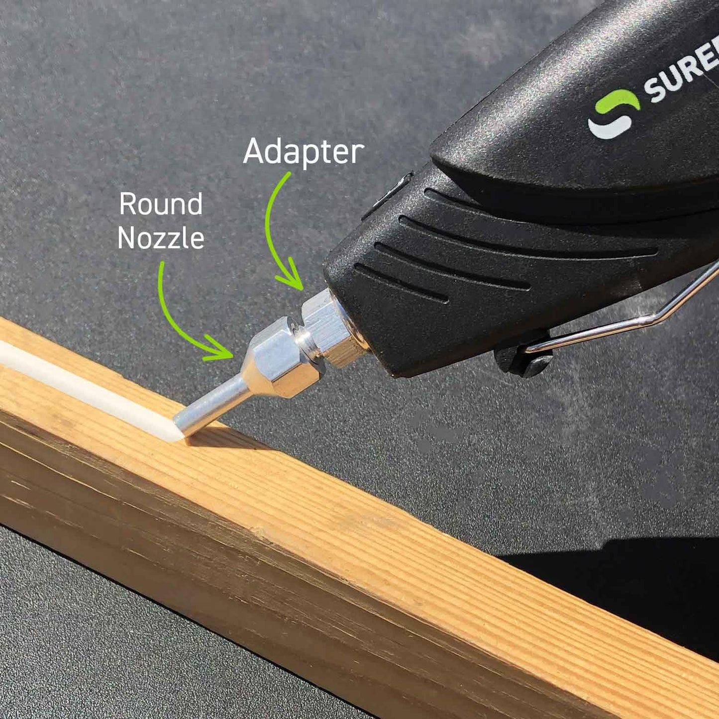 Kit de Boquillas Intercambiables Surebonder Aluminio para Pistola de Pegamento Caliente