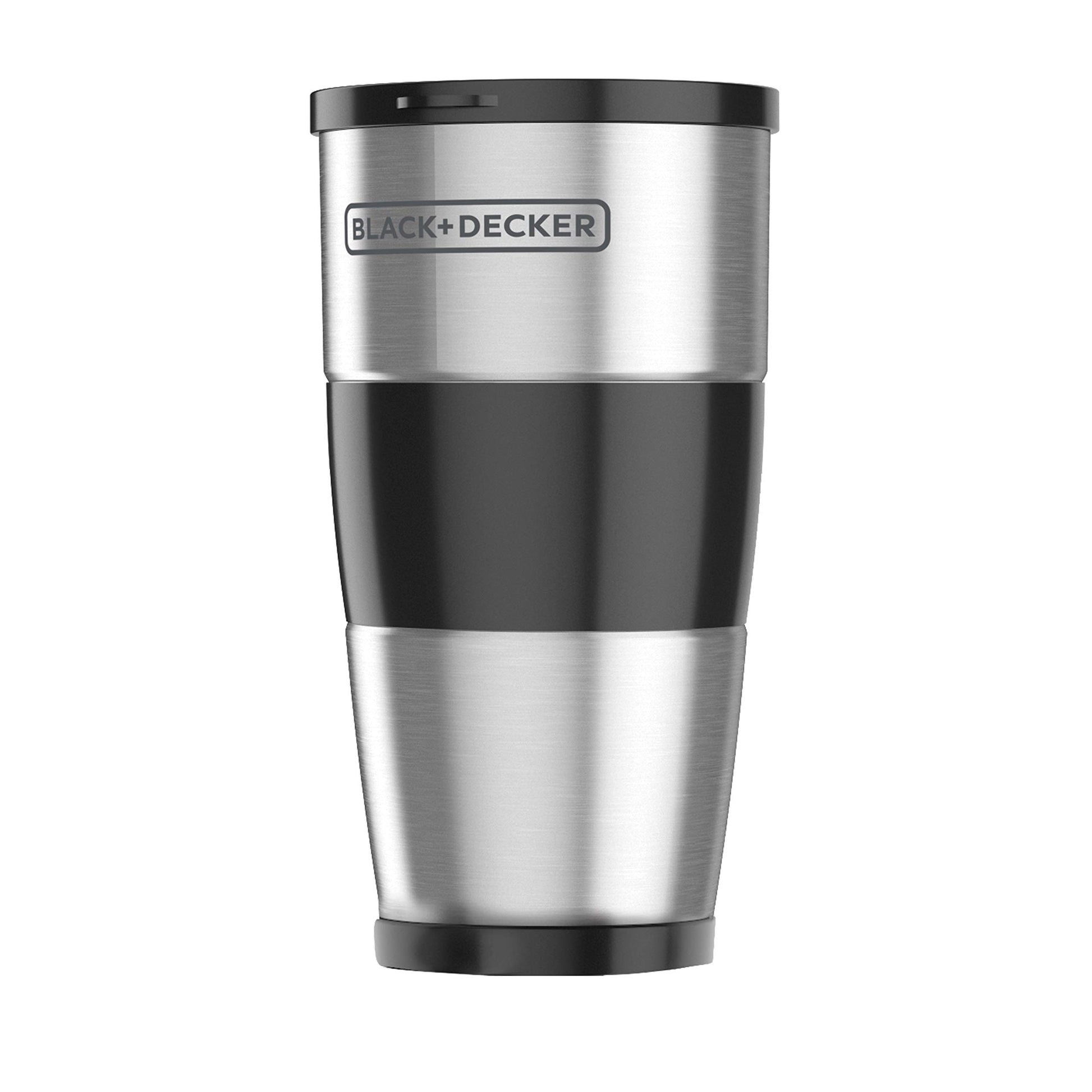 BLACK+DECKER Cafetera 4 en 1, con Vaso Personal y Filtro Permanente con Jarra de Vidrio, 5 Tazas, CM0755S-MX