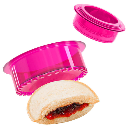darsun - Cortador de sándwiches y sellador, 5 cortadores de sándwiches para niños, triturador de sandwiches y prensa, para manualidades, jalea, sin corteza, pan de sándwiches para niños y niñas