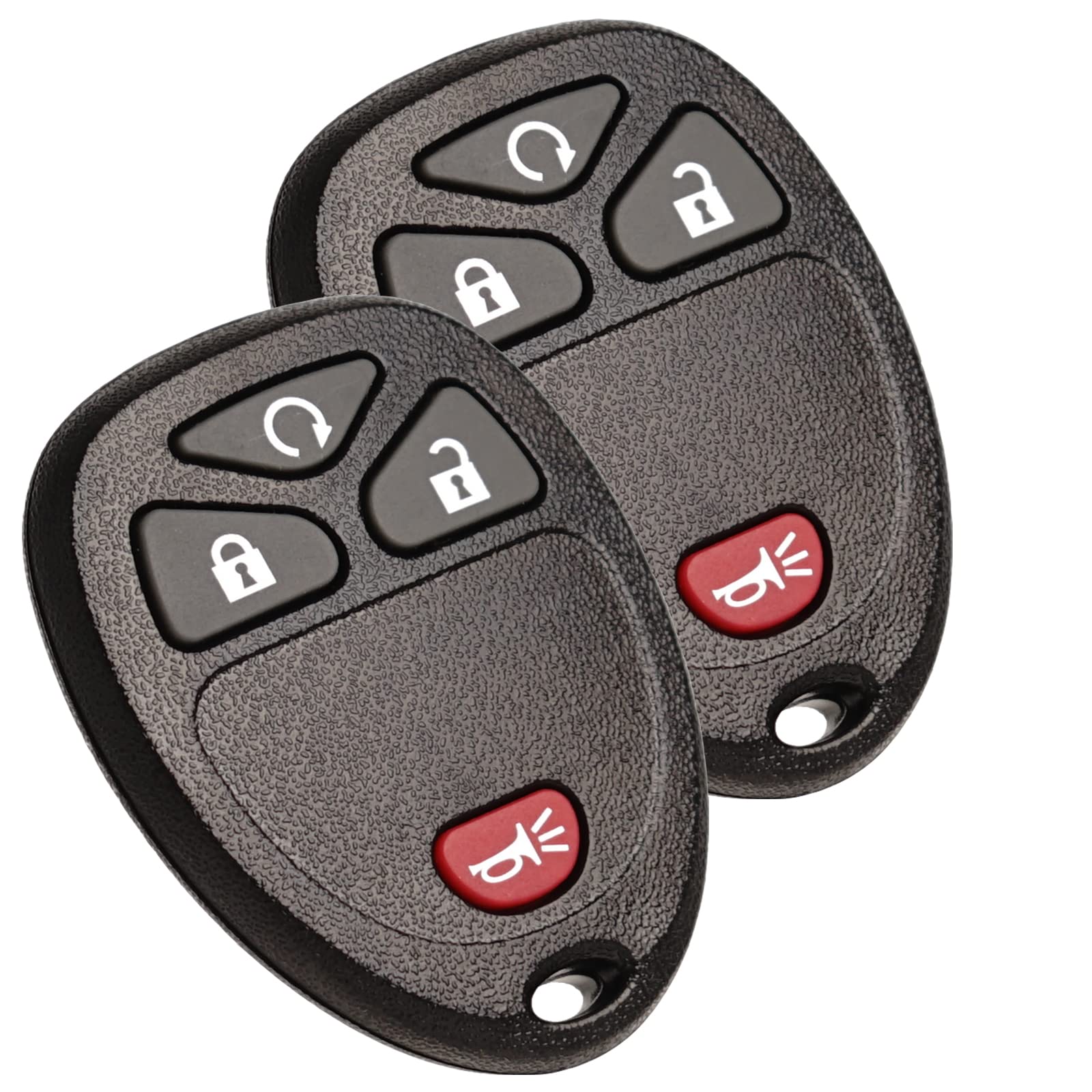 SUPALAND - Llave de repuesto para mando a distancia sin llave, compatible con Chevy Silverado Avalanche Equinox Express Traverse GMC Yukon Sierra 1500 2500 3500 HD Acadia 2007 2008 2009 2010 2011 2012