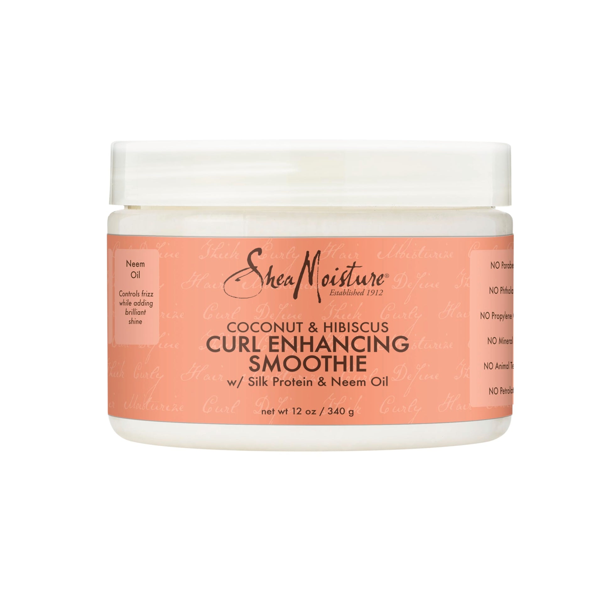 Crema para Rizos SheaMoisture Coconut Hibiscus Enhancing Smoothie