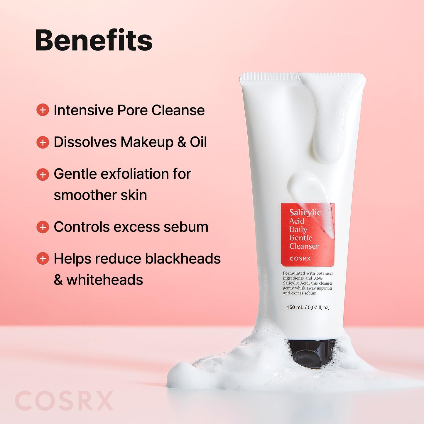 COSRX Salicylic Acid Exfoliating Cleanser