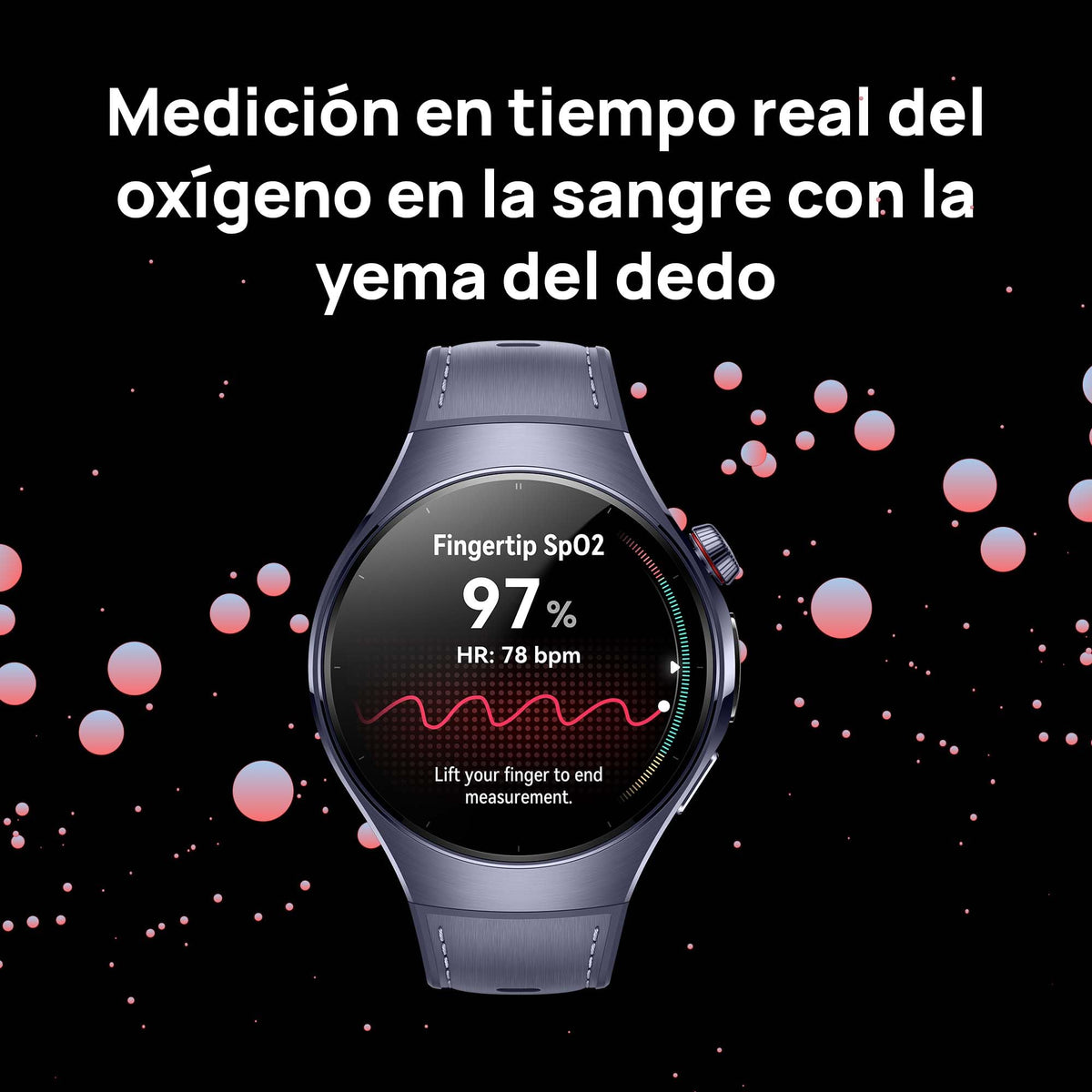 Smartwatch HUAWEI Blanco Acero Inoxidable con eSIM y GPS 42mm