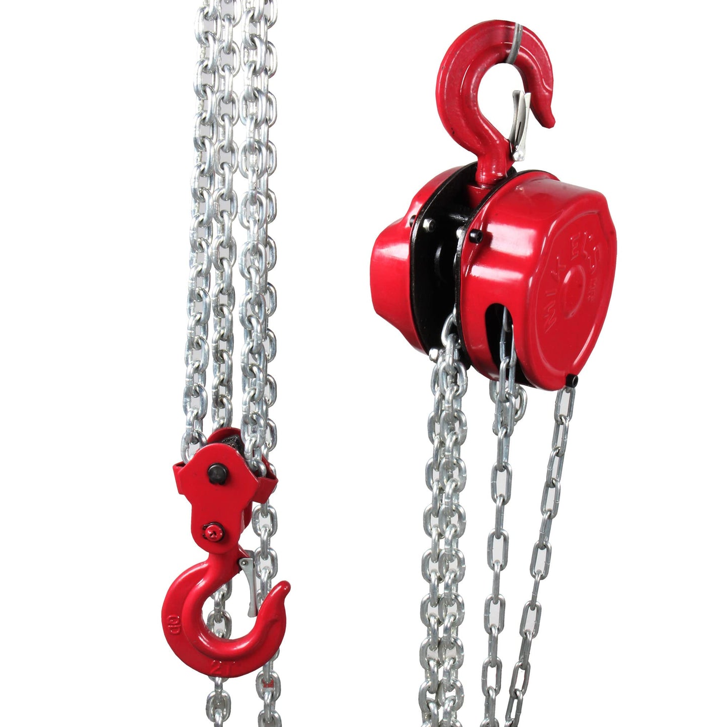 Polipasto Manual MIKEL'S Rojo 2 t Cadena 3 MTS