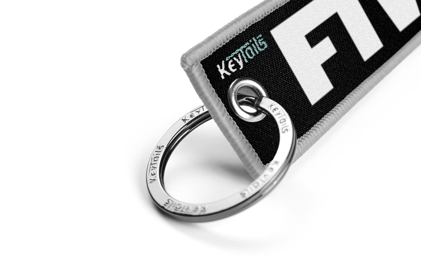 KEYTAILS Llaveros, etiqueta de alta calidad para motocicleta, coche, scooter, ATV, UTV [FTW - For The Win, Forever Two Wheels]