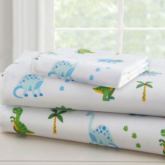 Olive Kids Dinosaur Land Toddler Sheet Set