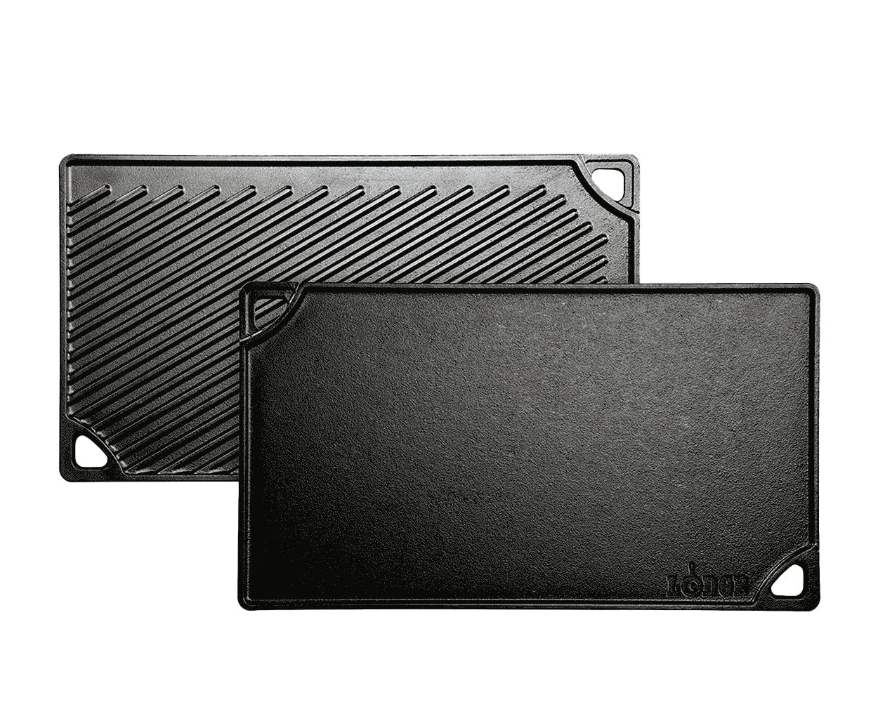 Lodge - Parrilla/plancha reversible LDP3, Sartén para Asador