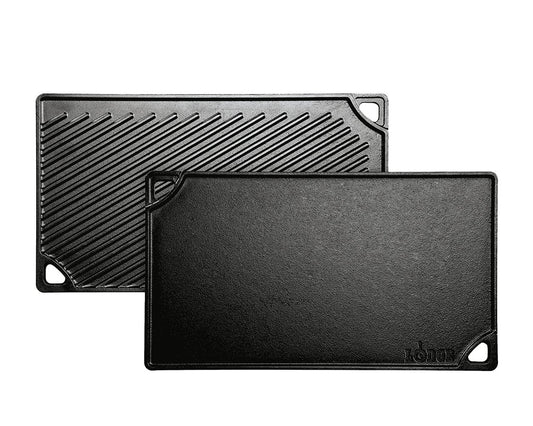 Lodge - Parrilla/plancha reversible LDP3, Sartén para Asador