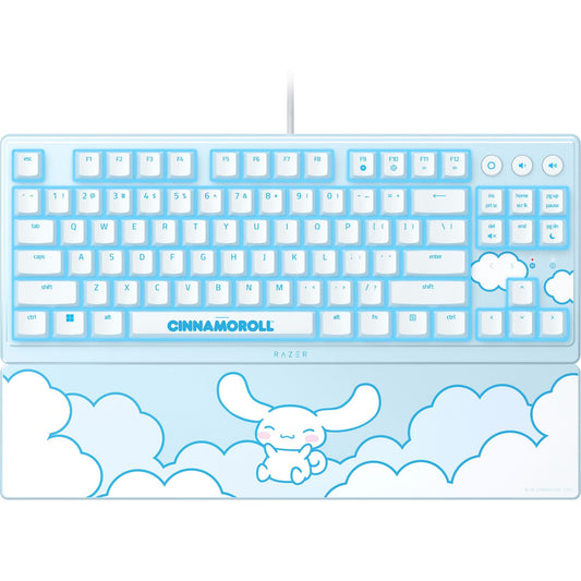 Teclado Gaming Razer Ornata V3 TKL Cinnamoroll Edition Iluminación RGB y Teclas de Perfil Bajo