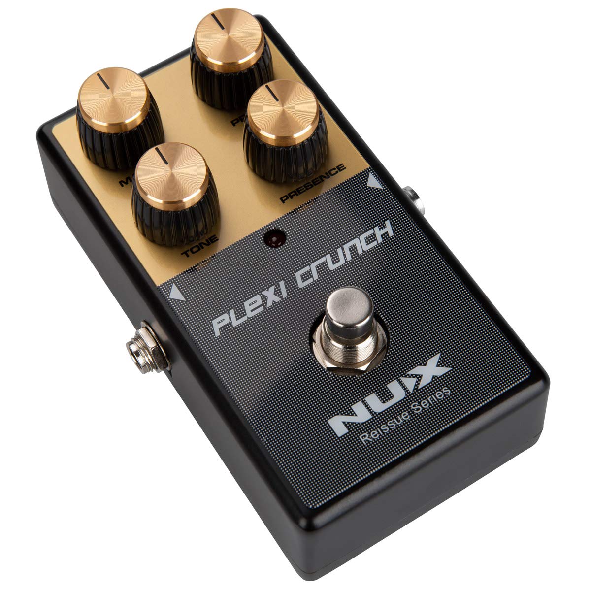 NUX Plexi Crunch - Pedal de distorsión para guitarra, tono de distorsión de alta ganancia, tono clásico británico de alta ganancia