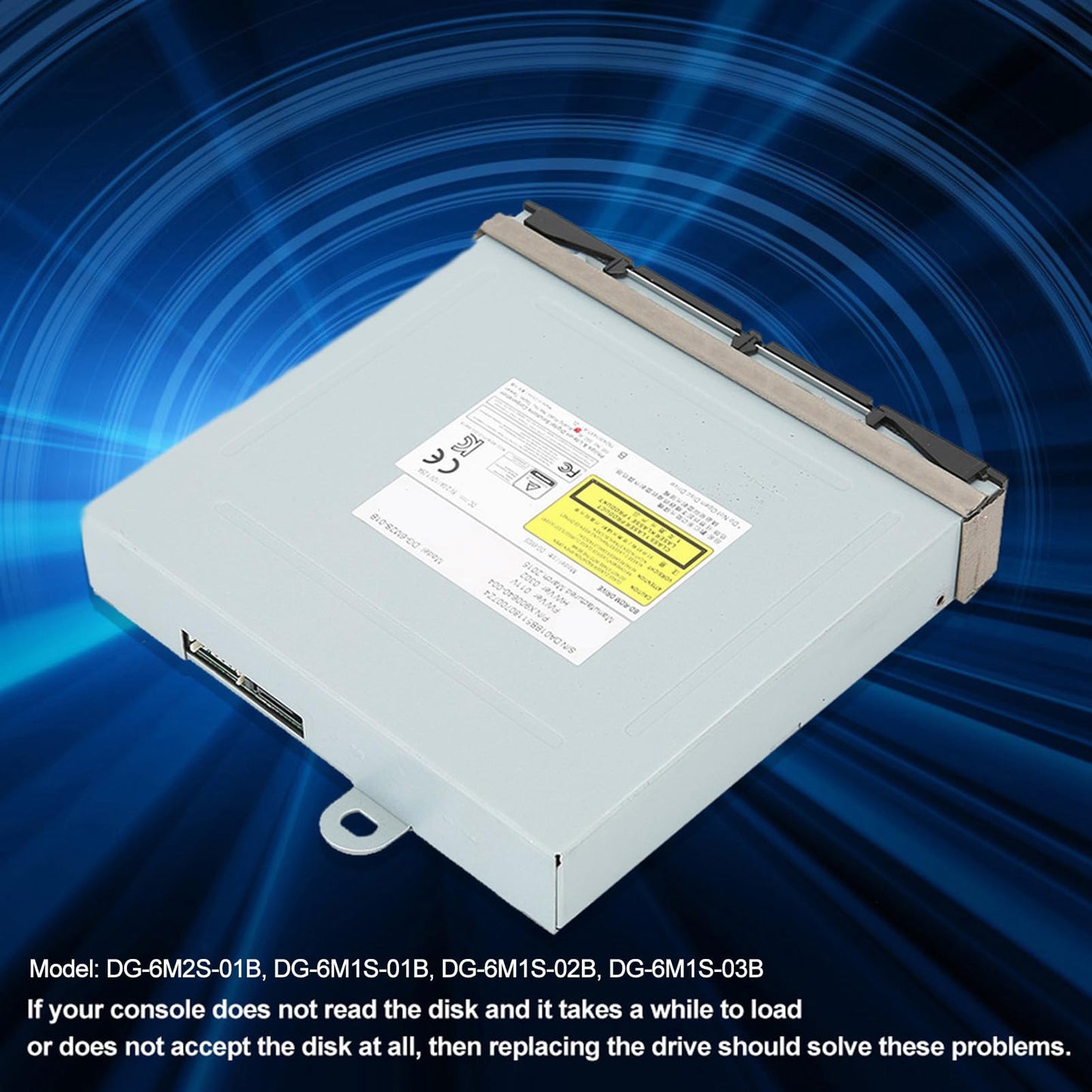 Heayzoki DG-6M2S-01B Unidad de DVD de Disco BLU-Ray para Consola One, reemplazo del Controlador de Disco BLU-Ray para Consola One con Destornillador(DG-6M2S-01B)