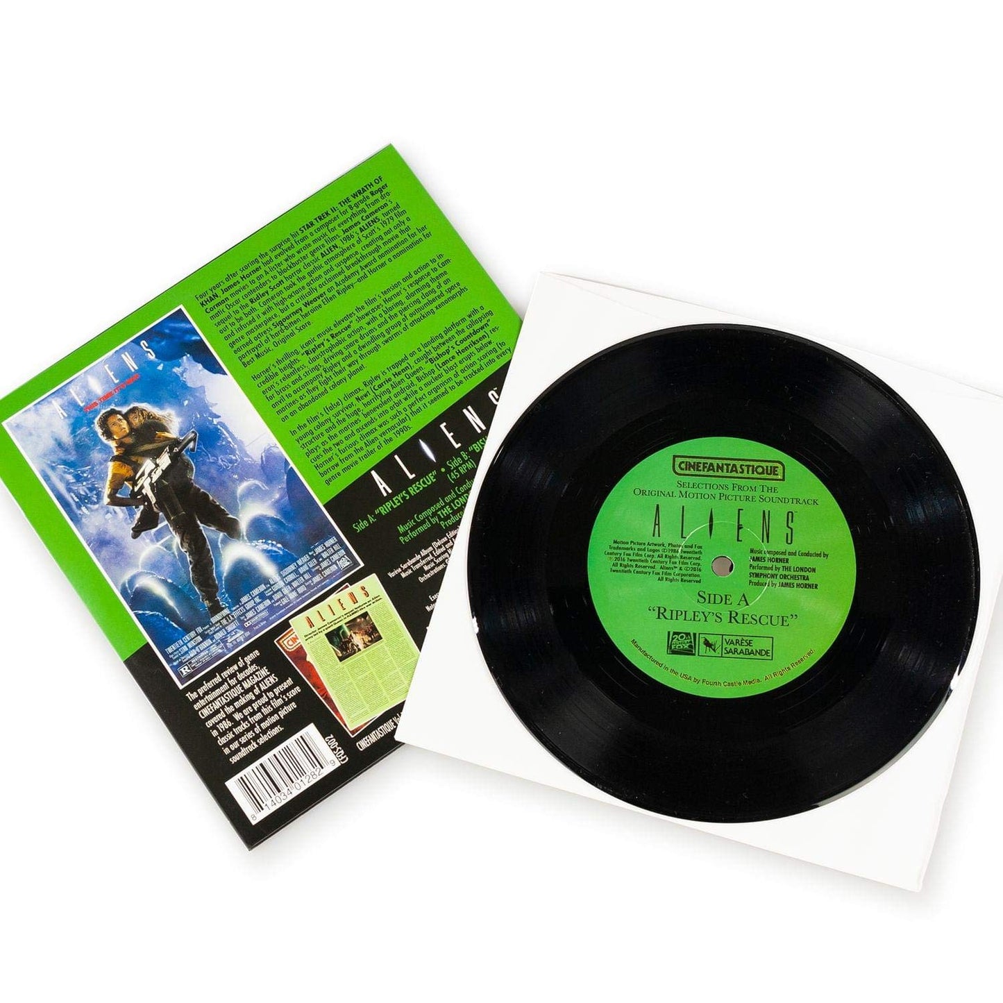 Aliens 30th Anniversary Limited Edition Vinyl Film Score Selections