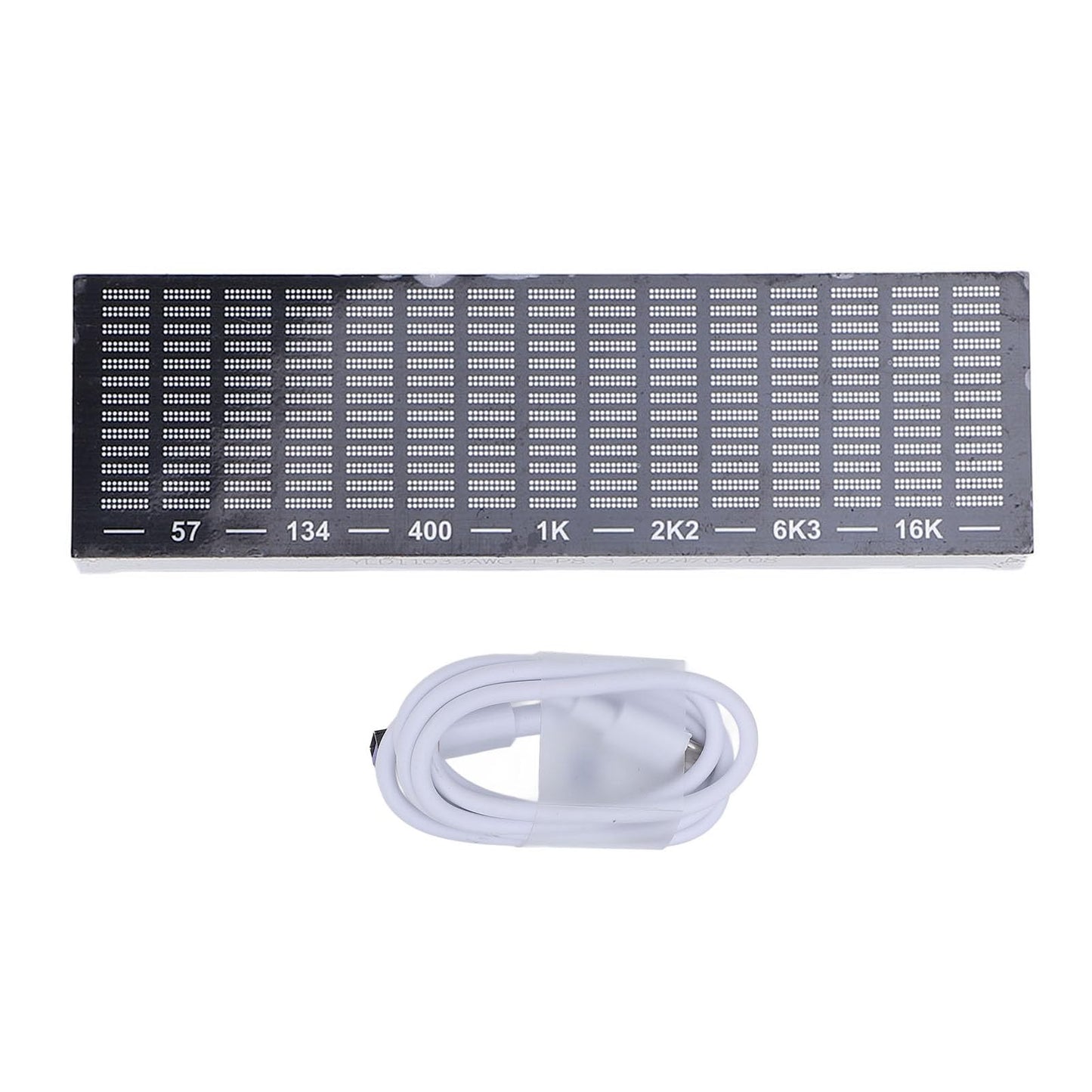 Pantalla Analizadora de Espectro Musical de 20 Hz - 25 KHz para Estudiantes adjunto: Pantalla de Espectro de Audio