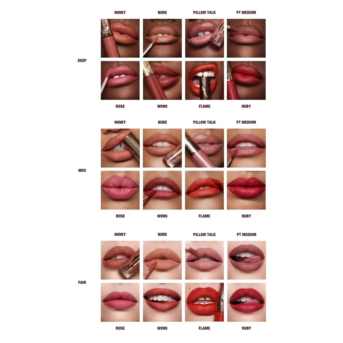 Charlotte Tilbury - Air Blush Flawless Lip Blur Liquid Lipstick - Pillow Talk Blur - labial liquido