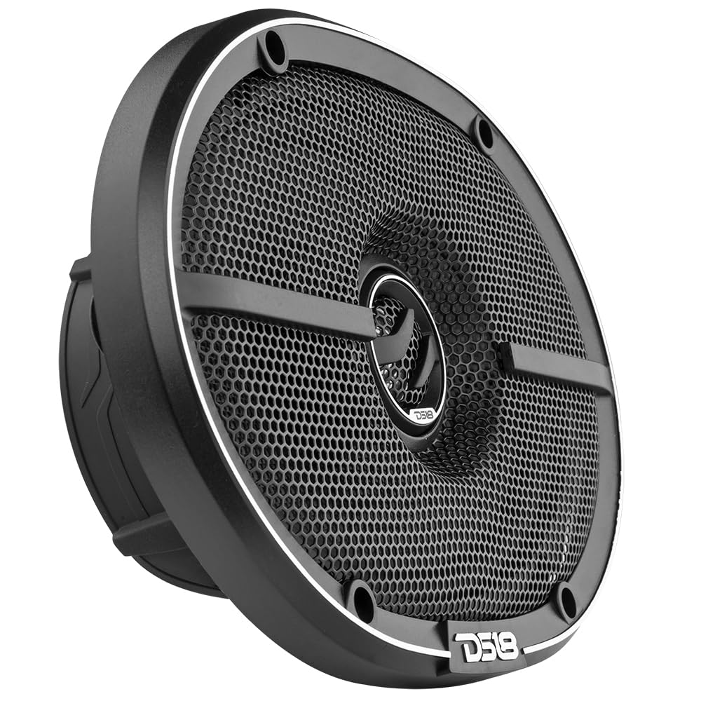 DS18 ZXI-574 Elite - Altavoces coaxiales de 2 vías para Coche de 5 x 7 Pulgadas con Cono de Kevlar 210 vatios 4 ohmios (2 Altavoces)