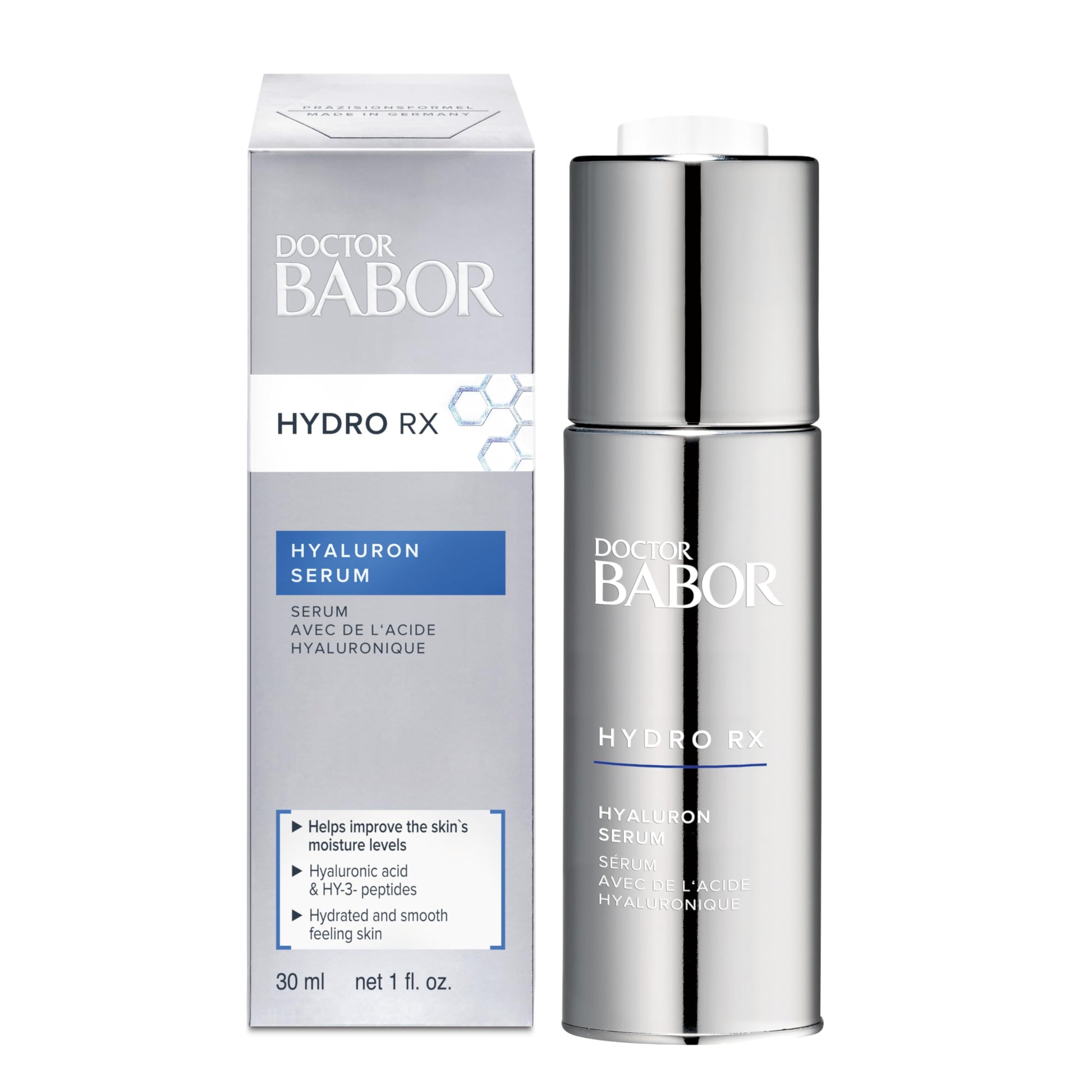 DOCTOR BABOR HYDRO RX Hyaluron Serum for Face 1.75 oz -Best Natural Hyaluronic Acid Cream for Day and Night
