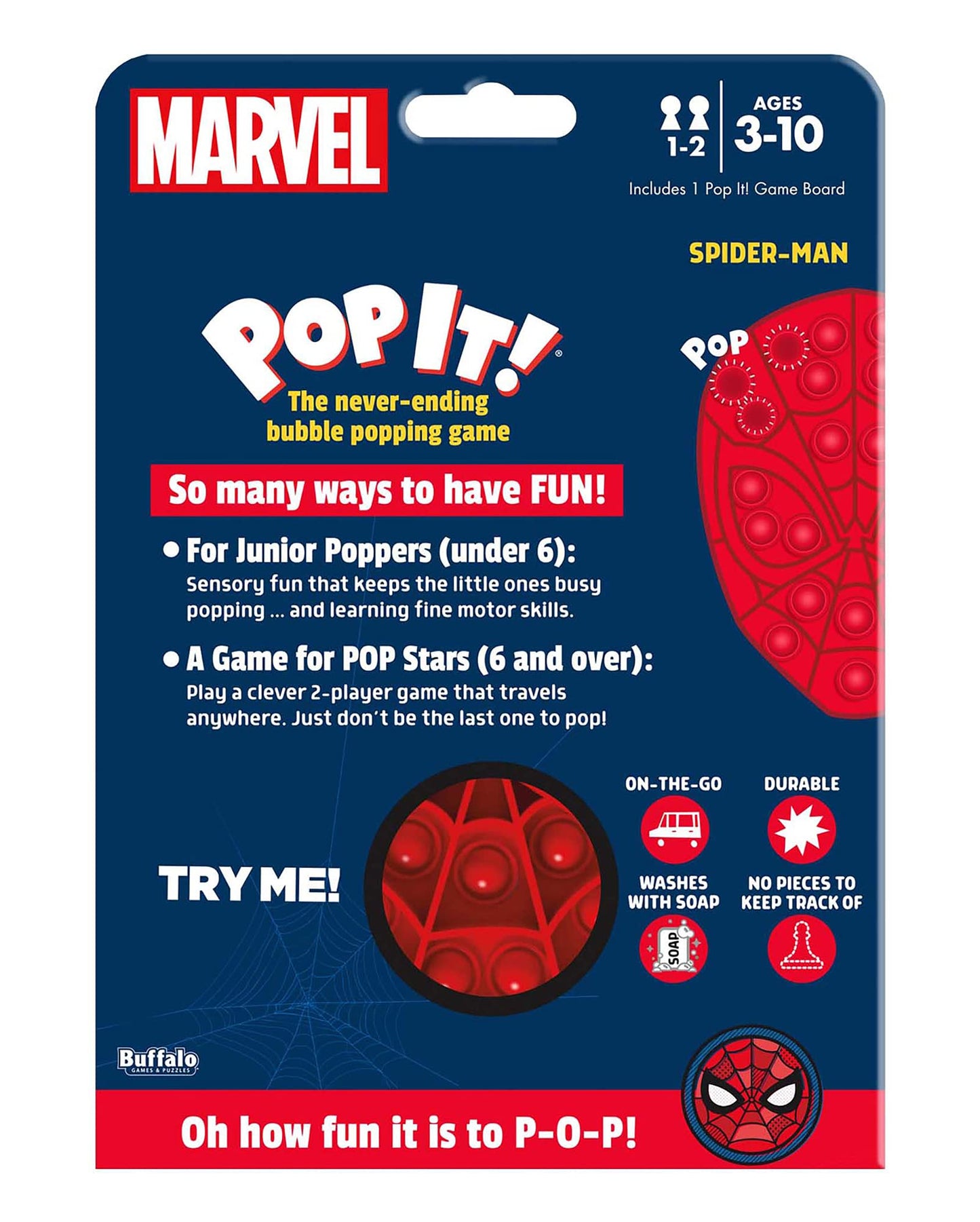 Juego de Mesa Buffalo Games Marvel Hombre Araña