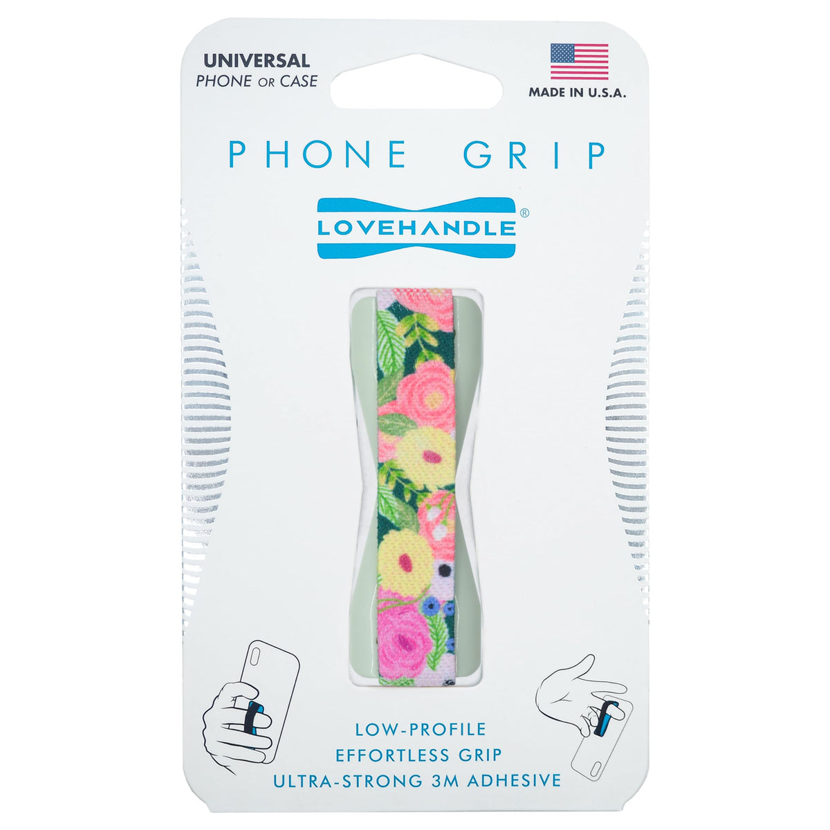 Empuñadura Universal LOVEHANDLE Camelias Original para Teléfono