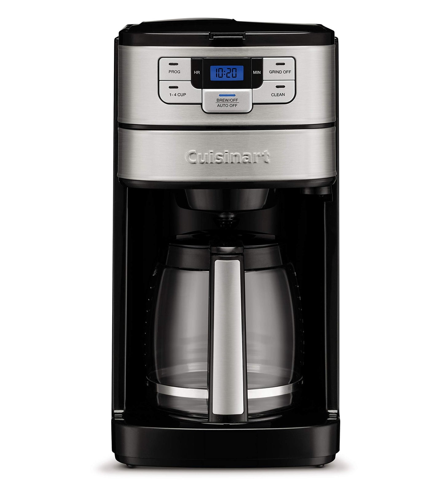Cuisinart Cafetera con molino 12 tzs Jarra de vidrio