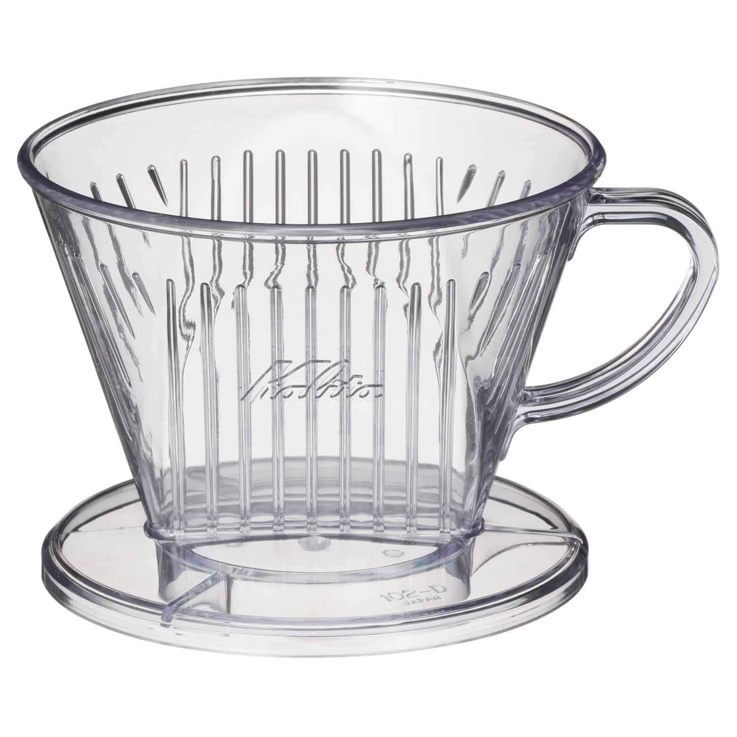 Kalita #05001 Gotero de café, plástico, para 2-4 personas, 102-D