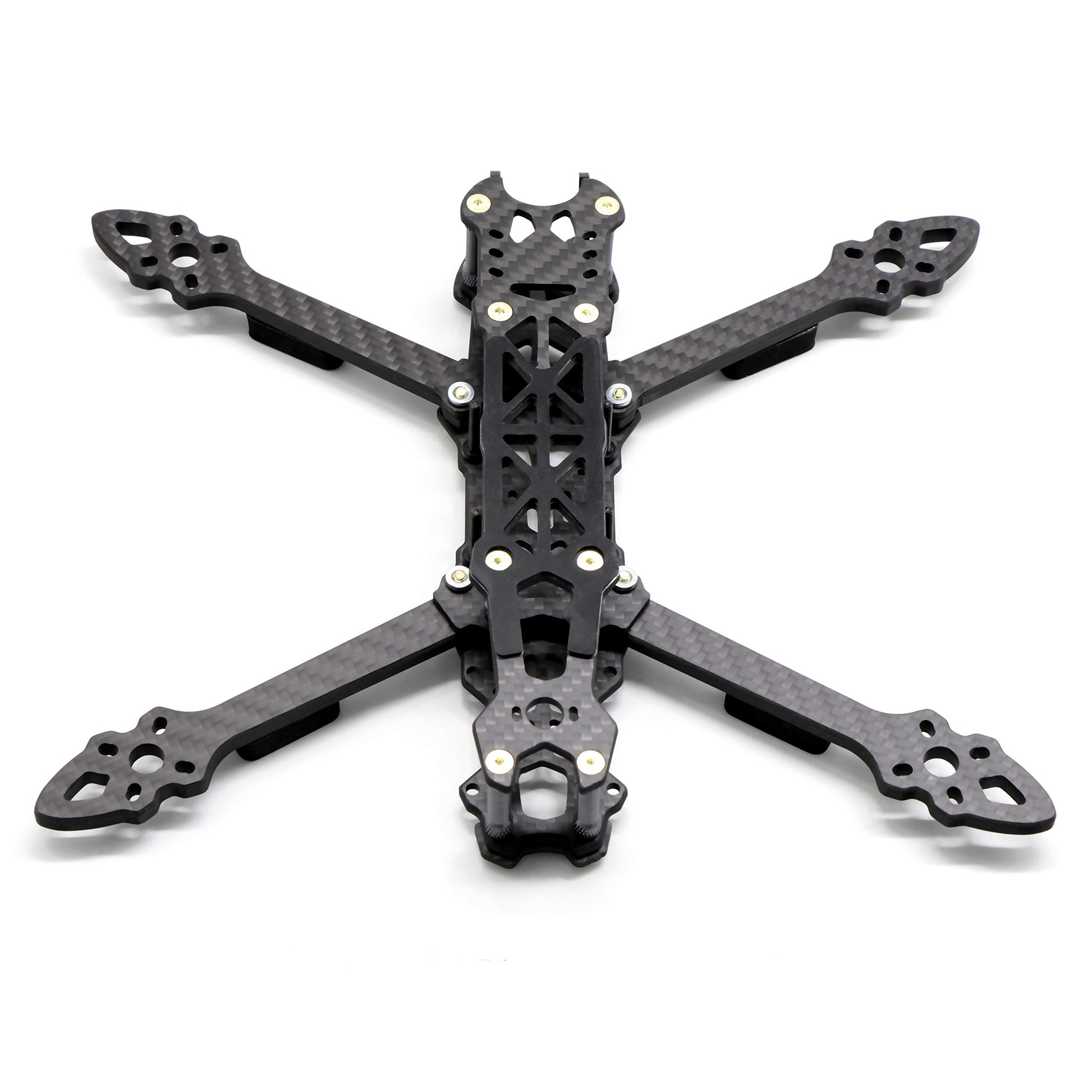 FPVDrone FPV Racing Drone - Marco de fibra de carbono de 5 pulgadas Quadcopter Freestyle Frame Kit con correa de batería Lipo