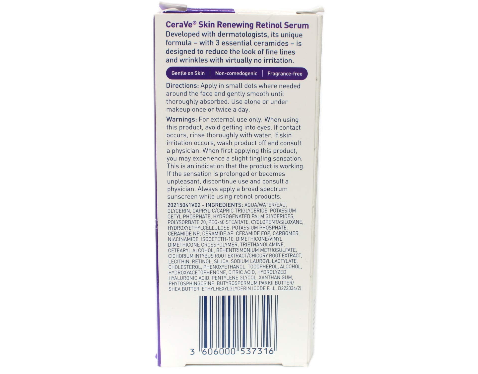 CeraVe - Sistema renovador, sérum renovador de piel, 1 onza
