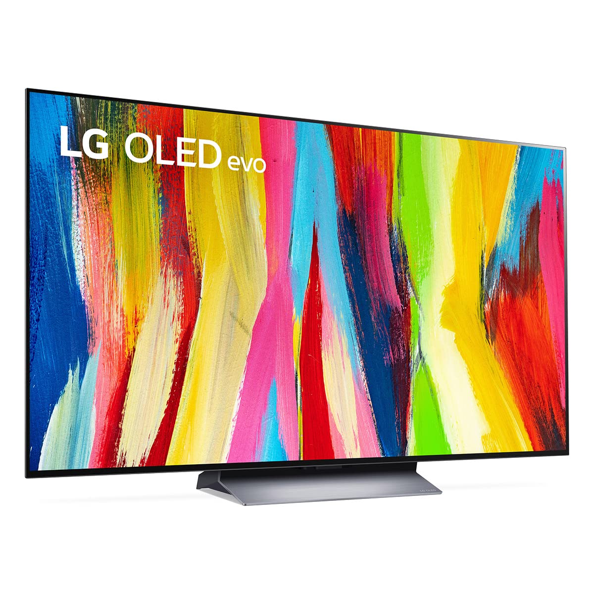 LG OLED EVO C2 Series 65” Alexa Built-in 4k Smart TV (3840 x 2160), 120Hz Refresh Rate, AI-Powered 4K, Dolby Cinema, WiSA Ready, Cloud Gaming (OLED65C2PUA, 2022)