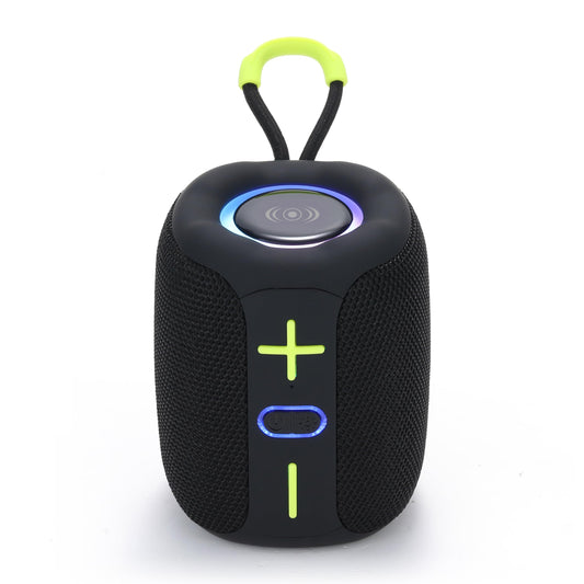 CONTROL EXPERT Bocina Bluetooth 8W Mini Bocina Portatil con Función Radio FM/USB/TF, Compatible con Phone, Tablet, Computadores, Ideal para Viajar y Campear (Negro)