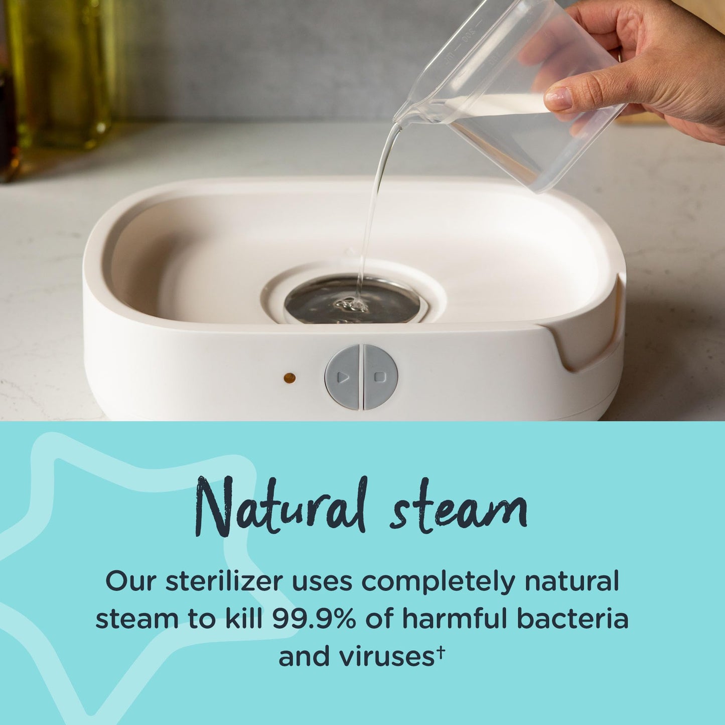 Esterilizador De Vapor Eléctrico Tommee Tippee Steri-steam Paquete 1 Count