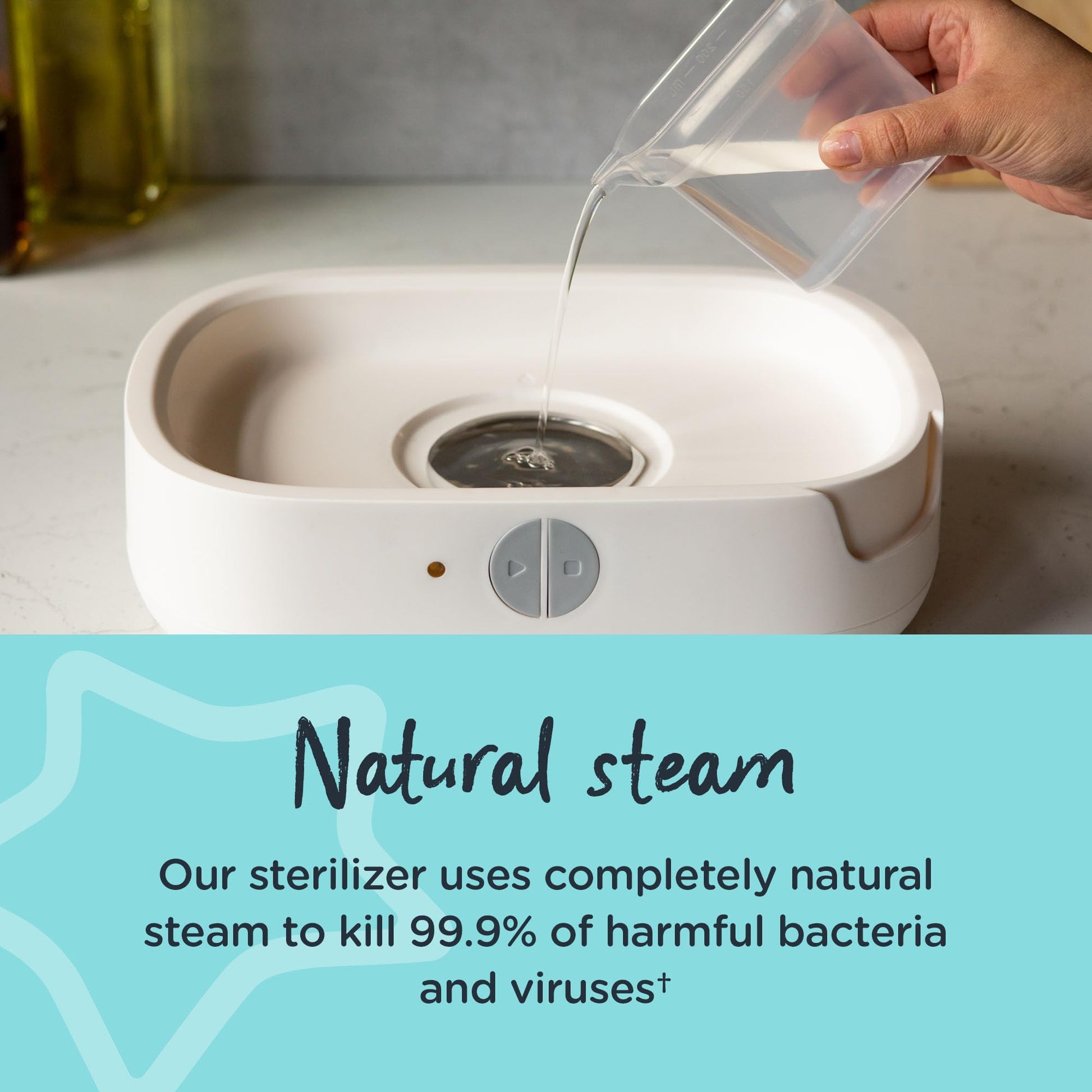 Esterilizador De Vapor Eléctrico Tommee Tippee Steri-steam Paquete 1 Count