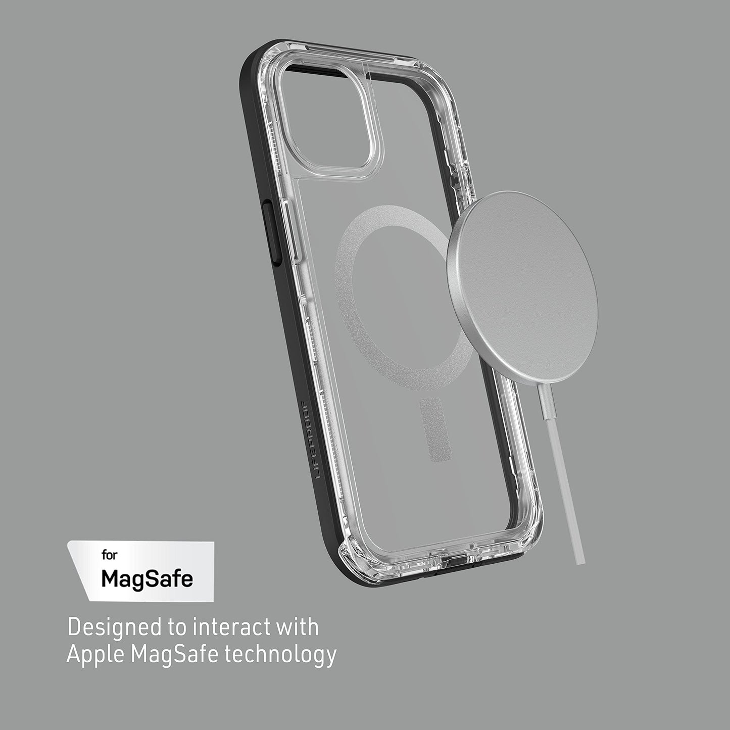 LifeProof Next Series con Funda MagSafe para iPhone 13 (Solamente), Color Morado Esencial