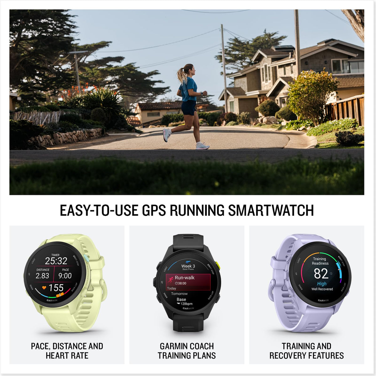 Reloj Garmin Forerunner 70 Negro