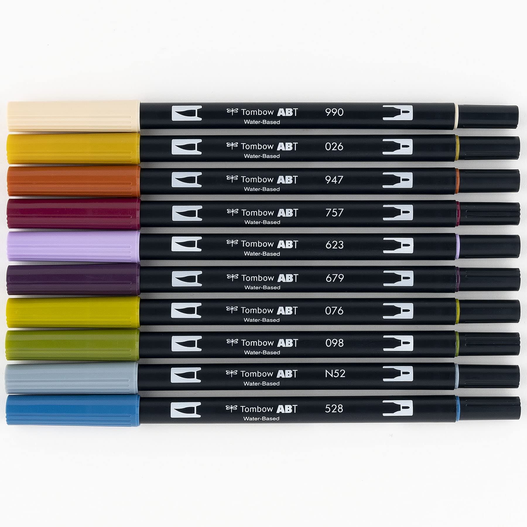 Rotuladores Artísticos Tombow Brillantes Mezclables con Doble Pincel