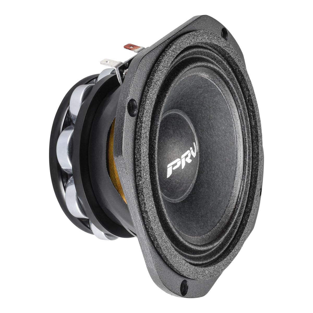PRV AUDIO 5MR450-NDY-4, Altavoz de Rango Medio de 5 Pulgadas, imán de neodimio de Gama Alta, 4 ohmios, 450 vatios, Altavoz de Audio Profesional (Individual)