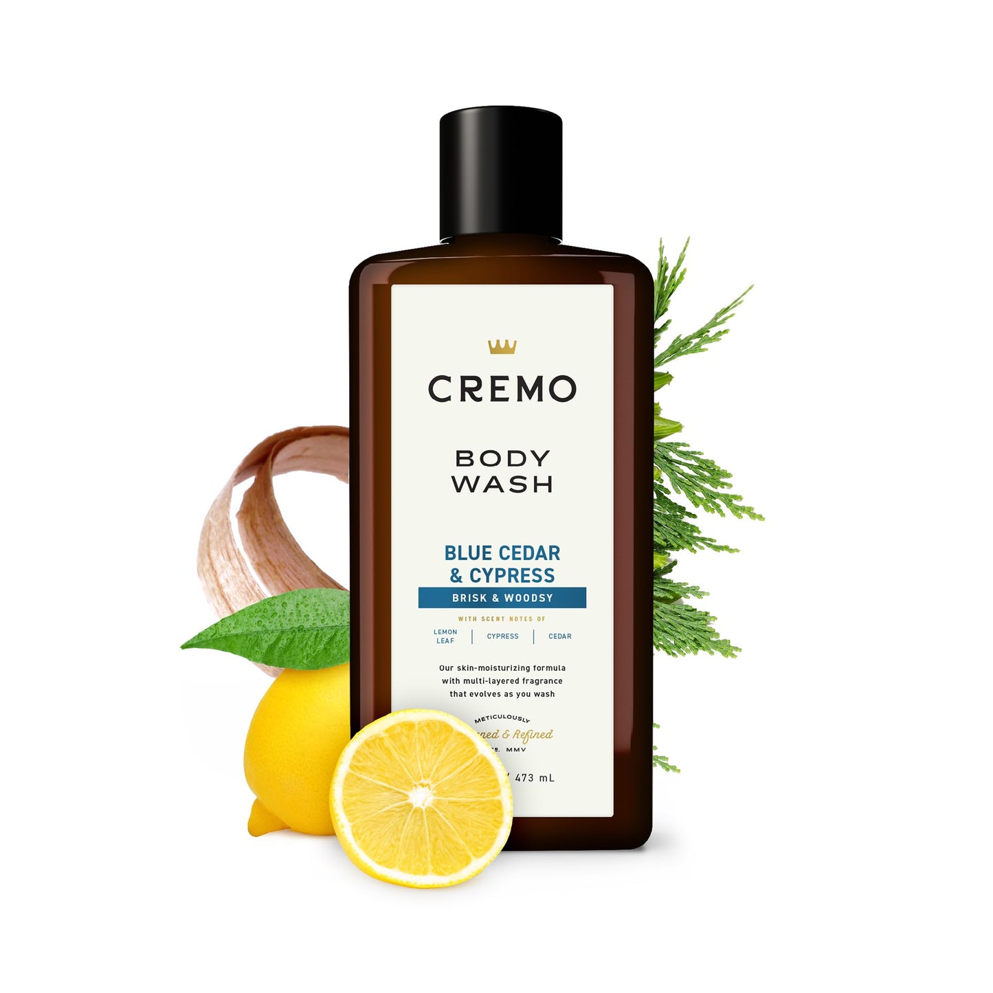 Cremo All Season Body Wash, Blue Cedar & Cypress, 16 oz. 2-pack