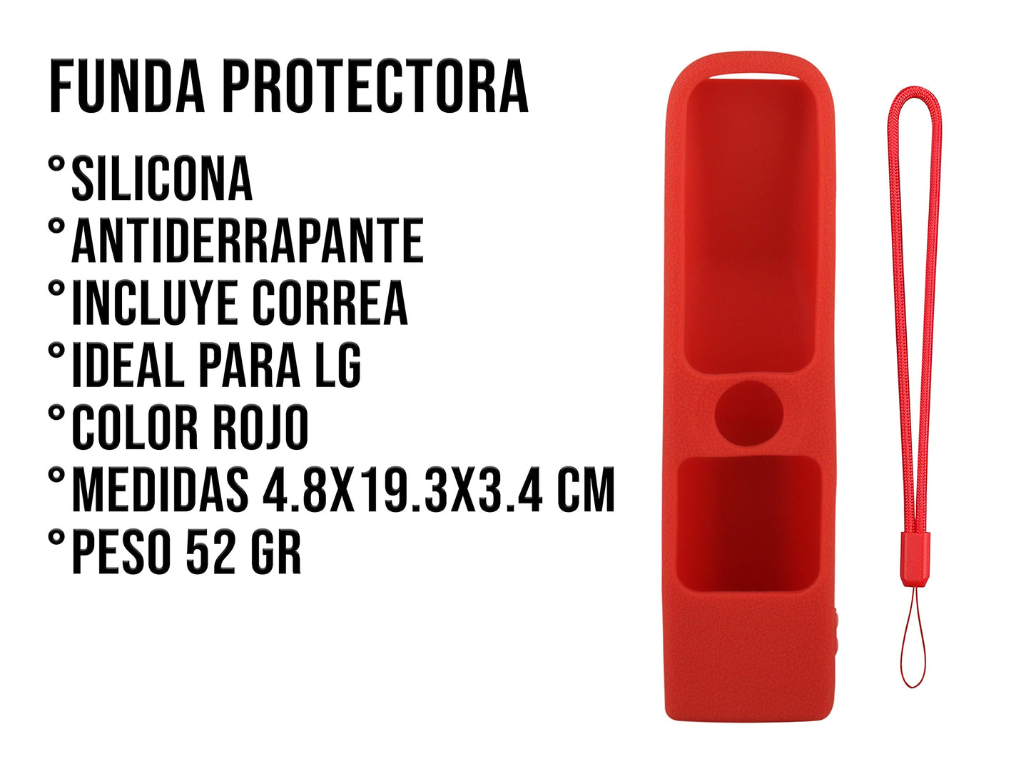 Funda para Control LG Magic MR21GA 2021 Silicon Smart 2022 MR22GR Magic MR22GA