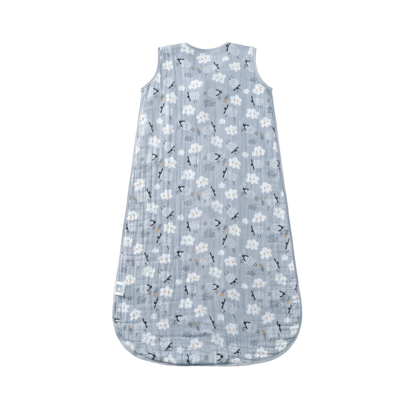 TADO MUSLIN - Saco de dormir para bebé de 2 a 4 T, manta portátil para bebé, 100% algodón orgánico, 0.5 TOG, sacos de dormir para niños pequeños, cierre de 2 vías, suave, 4 capas, 2T, 3T, 4T, ovejas