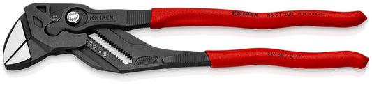 KNIPEX 8601300 Herramientas - Llave de alicates, acabado negro (86 01 300), 12 pulgadas, acabado negro