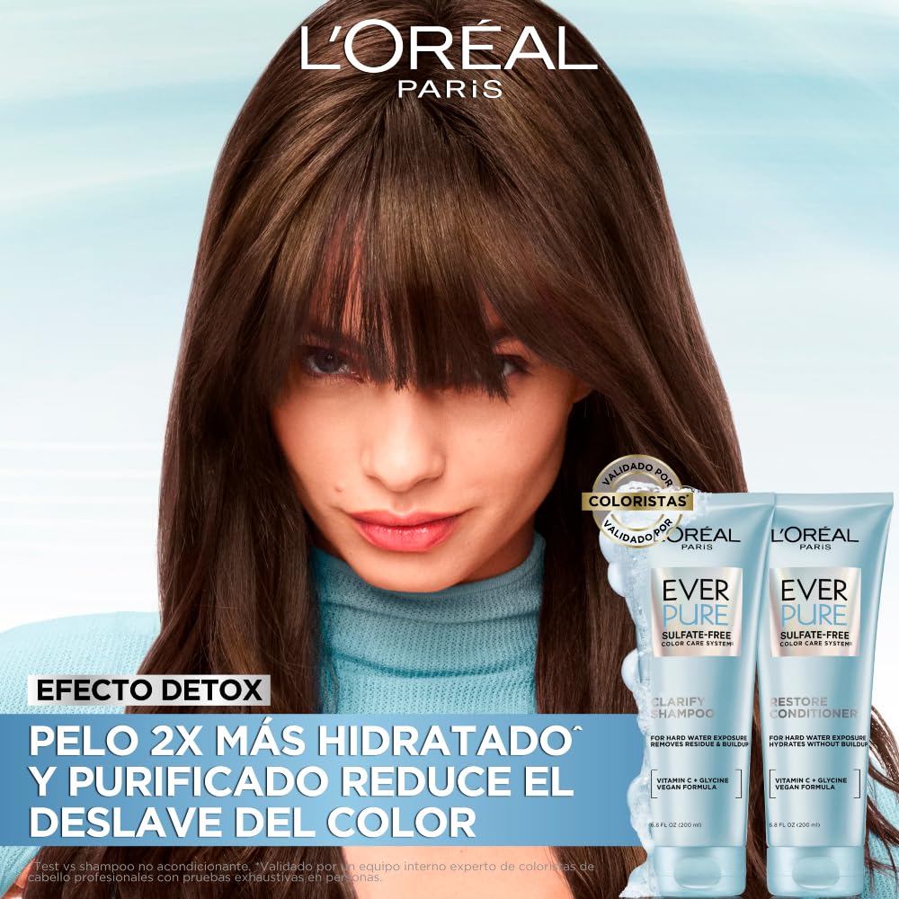 L'Oréal Paris Ever Pure Clarify & Restore Acondicionador Detox, 200 ml