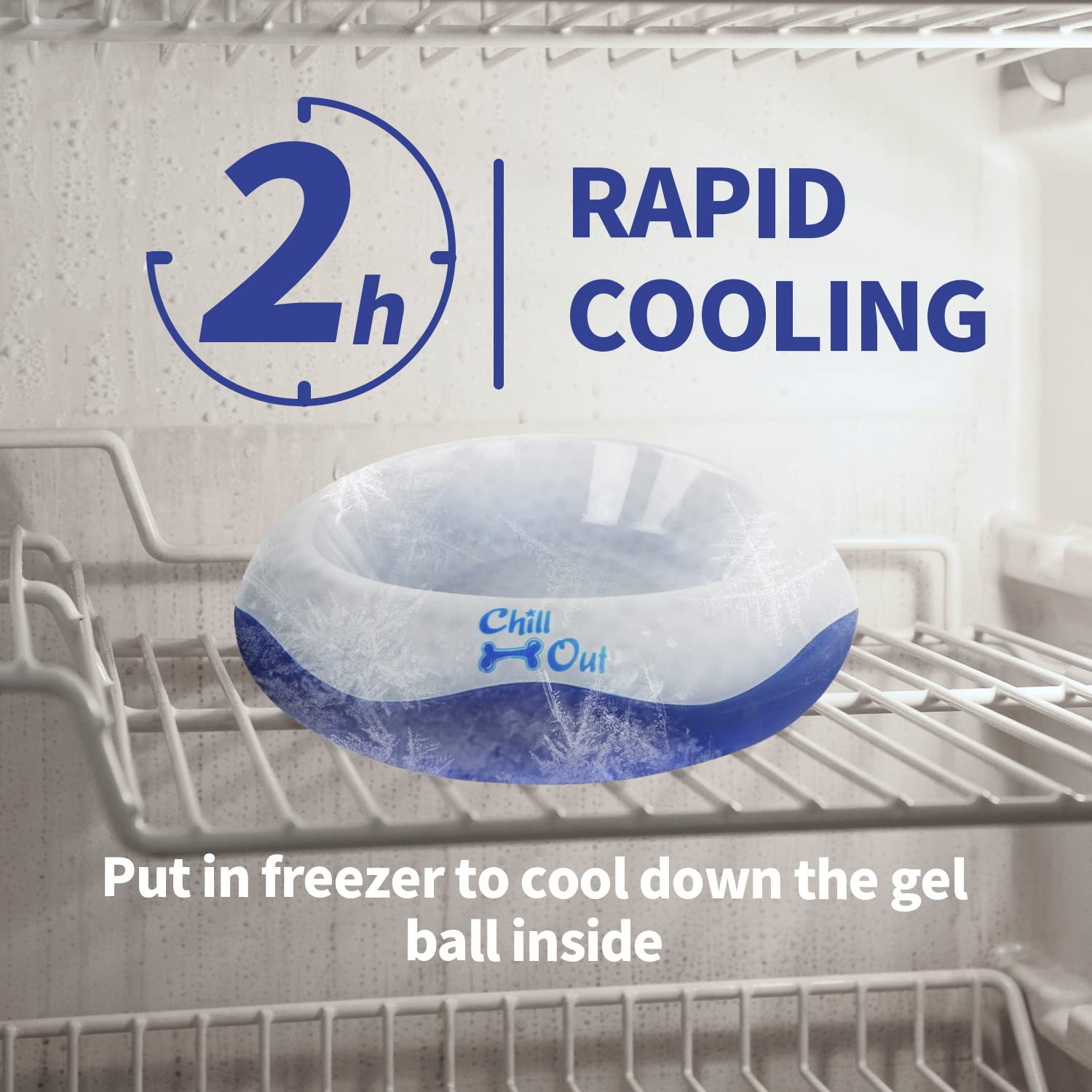 All FOR Paws All Four 8203 Bebedero de Fuente Automático Chill out Cooler Bowl, L