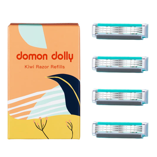 Maquinillas de Afeitar Domon Dolly 3 Cuchillas Cartuchos para Mujer