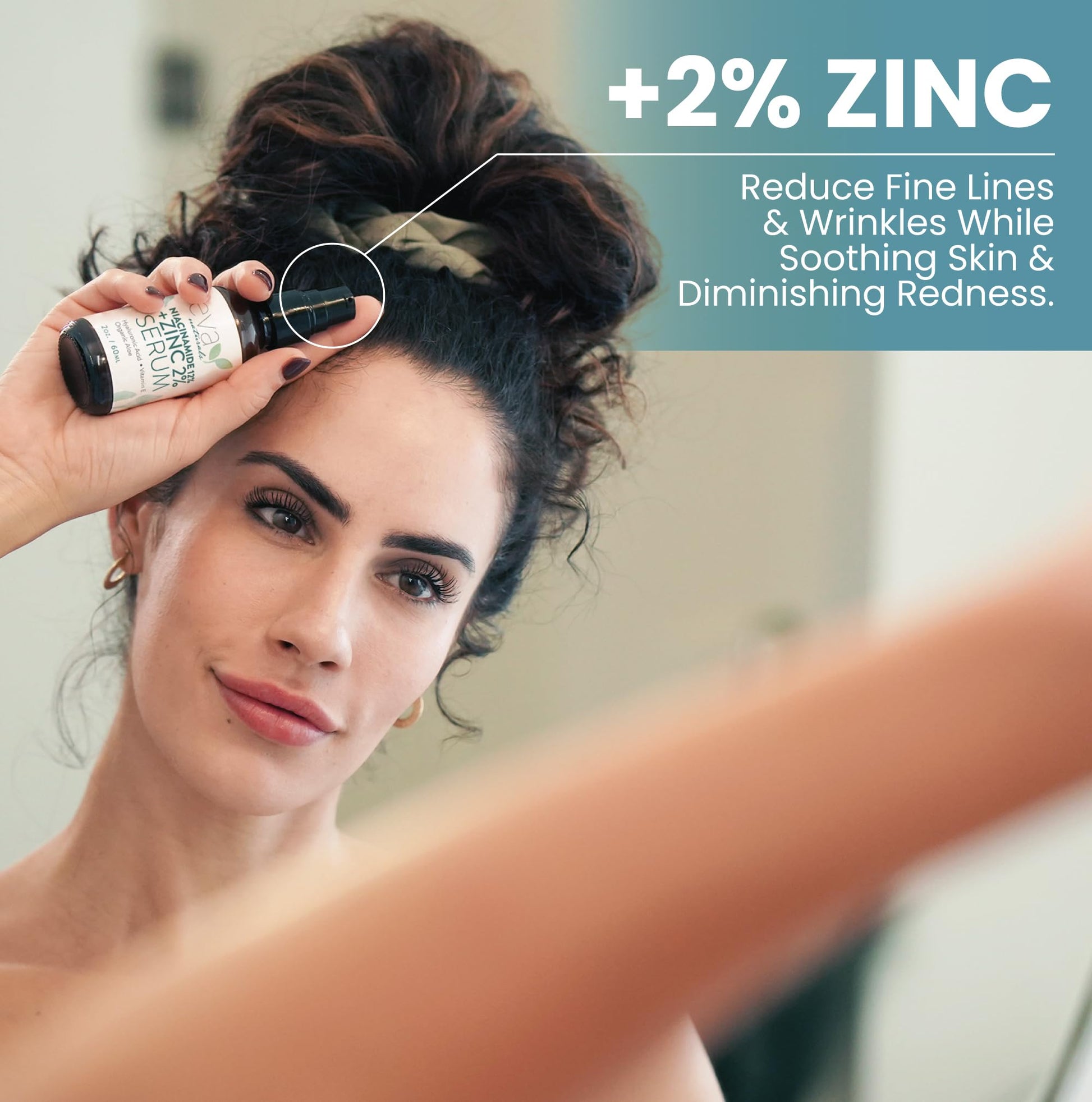 Potent 12% Niacinamide Serum with Zinc PCA and Hyaluronic Acid - Skin Tone Evenness, Pore Minimization, Fine Line Reduction, Oil Control, Hydration - 2 Oz (2 Pack)