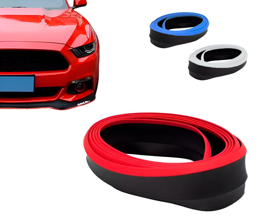 Spoiler Universal Vmingo Negro Filo Rojo Lip Samurai Flexible
