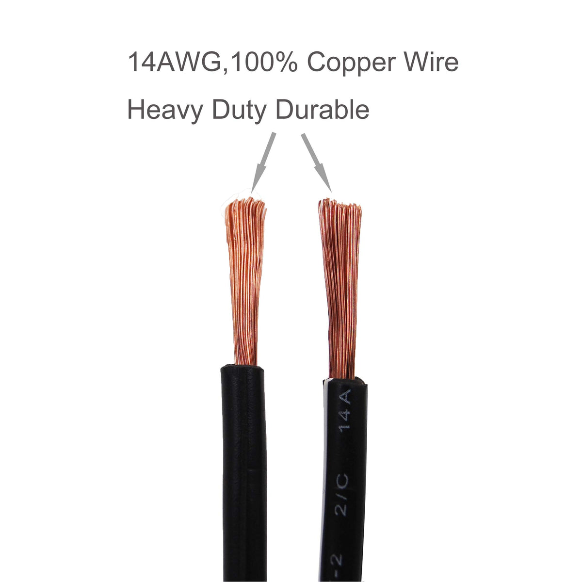 Adaptador SCCKE 14.8FT 14AWG con terminal de ojal
