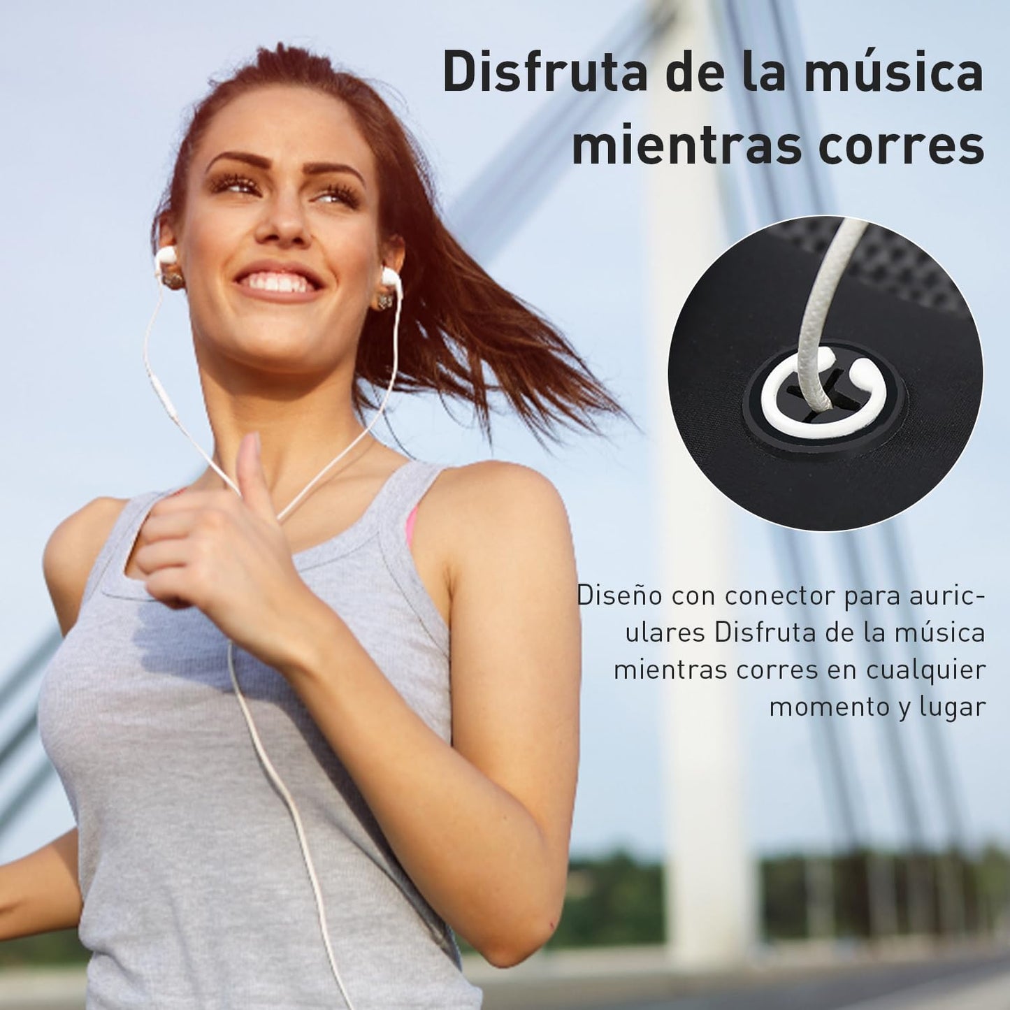 Garselay Cangurera Deportiva, Riñonera Deportiva con 2 Botellas de Agua, Cinturón Hidratación Running Reflectante con Orificio para Auriculares, Bolsa para Correr, Ciclismo, Gimnasio, Senderismo-Verde